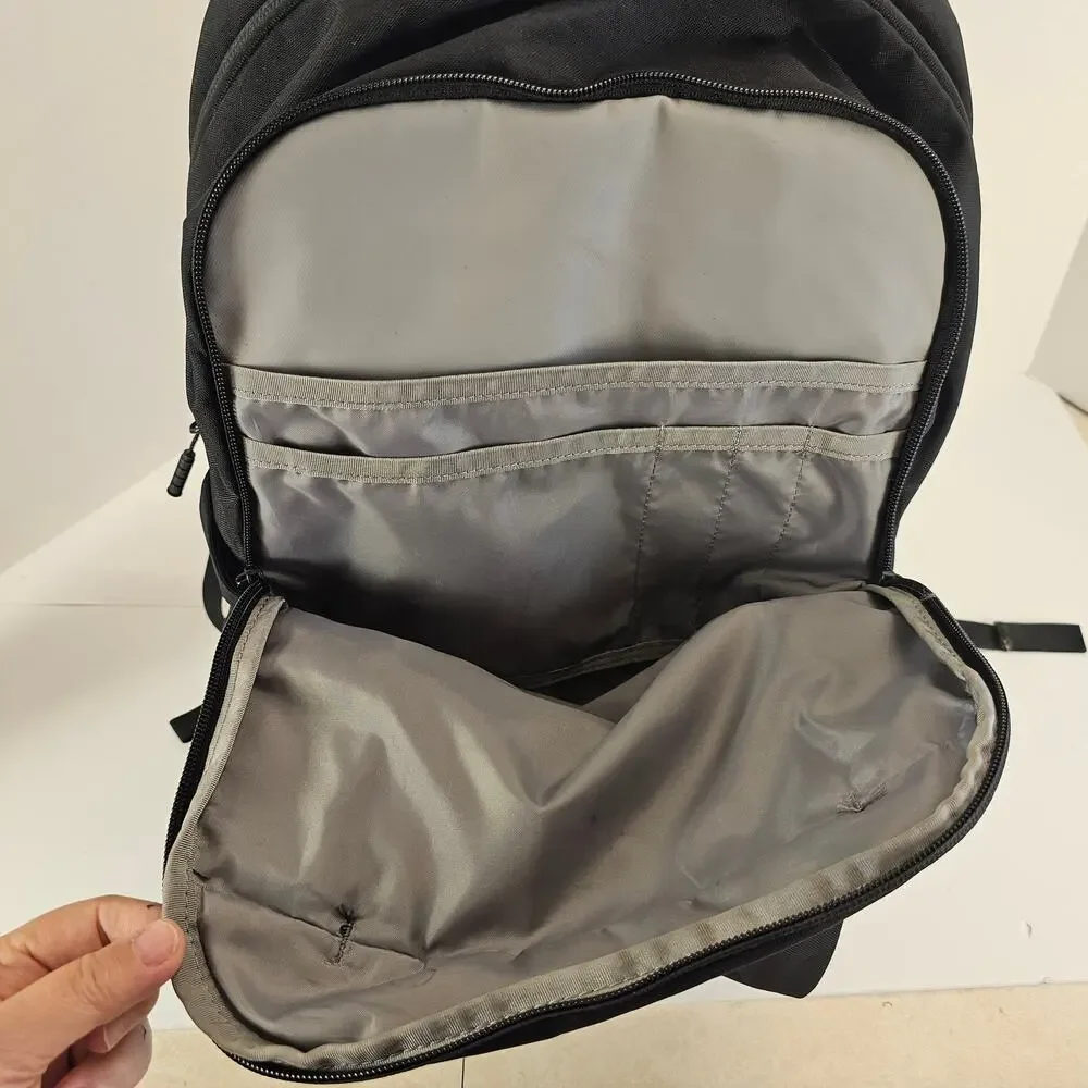 Timbuk2 McDonald’s Black Backpack Laptop School Travel Bag Yellow Logo 17x12x5